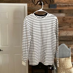Zara striped Terry-cloth sweater